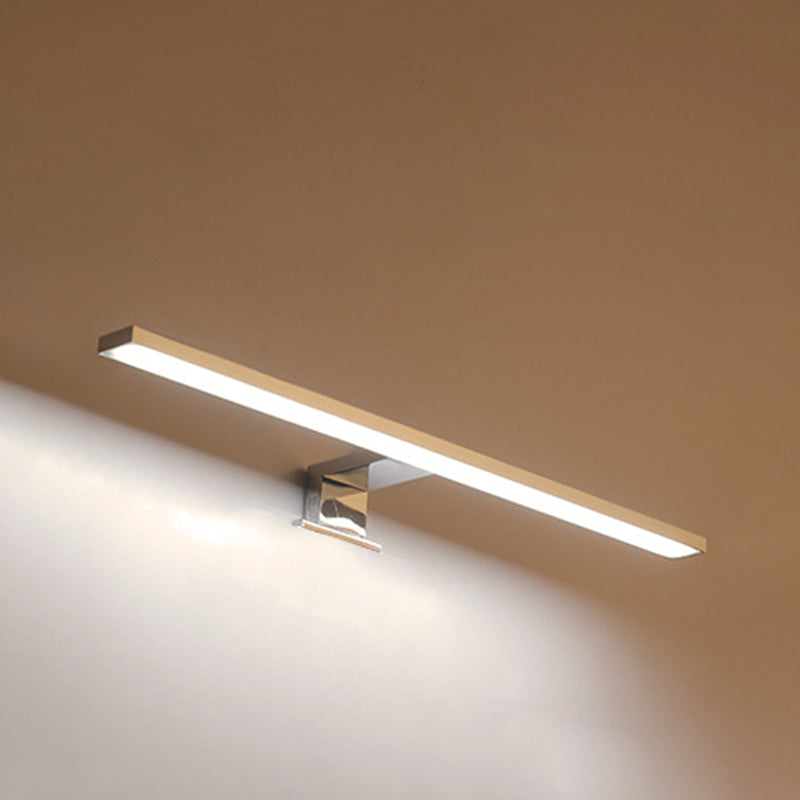 Fun a specchio lineare a specchio lineare Apparecchio di illuminazione a parete in metallo LED minimalista