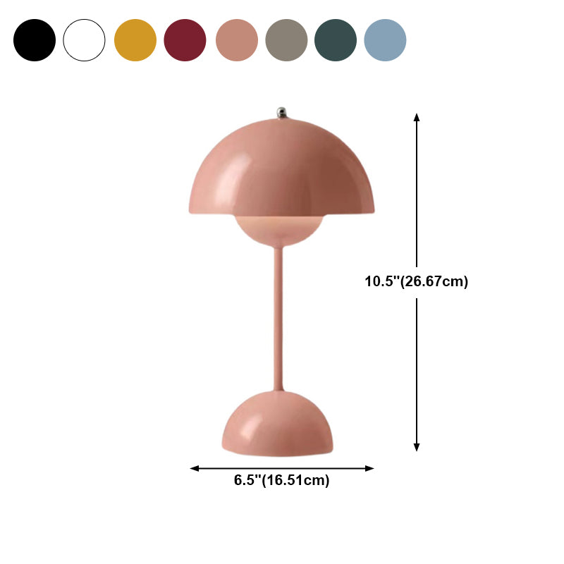Contemporary Table Lamps Various Colors Metal Desk Lamp for Study Room