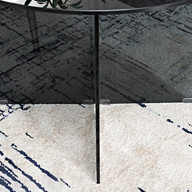 Modern Style Dinner Room Table Glass Dining Table for Home Use