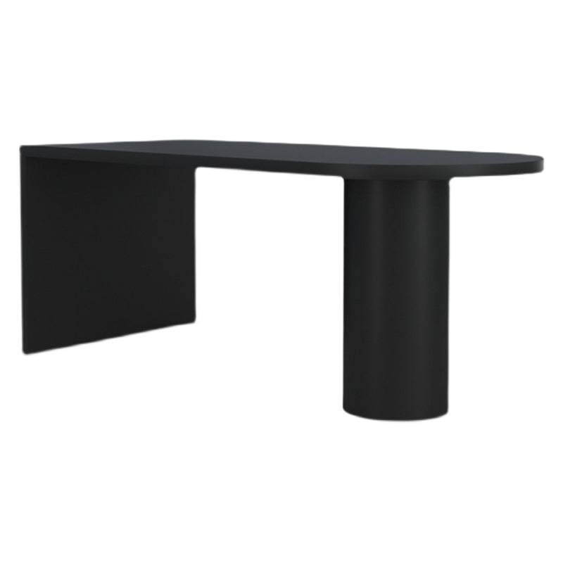 Mesa de comedor de forma libre de madera maciza mesa de madera de pino contemporánea para comedor