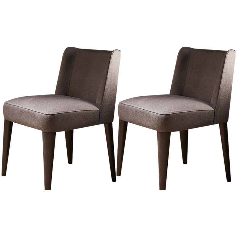 Sedia da pranzo con sedia da sedia da interno-esterno contemporanea con gambe in legno