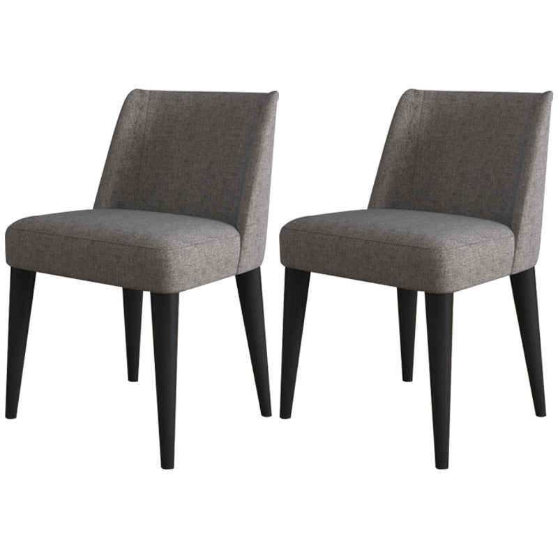 Sedia da pranzo con sedia da sedia da interno-esterno contemporanea con gambe in legno