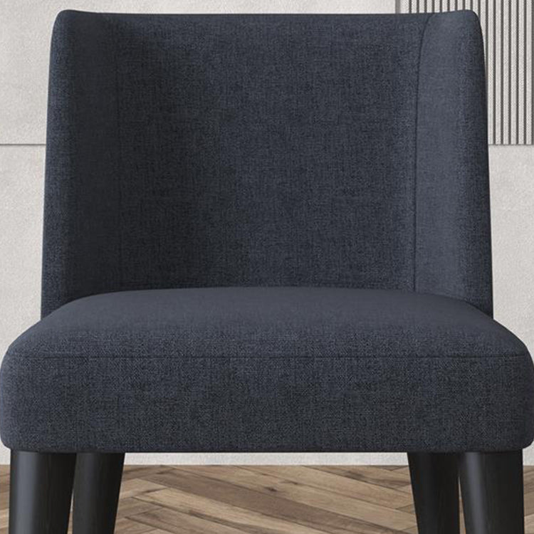 Sedia da pranzo con sedia da sedia da interno-esterno contemporanea con gambe in legno