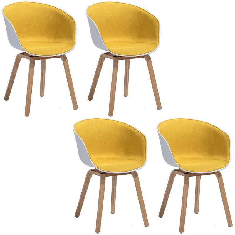 Design minimalista sedia da pranzo in plastica in plastica sedia da pranzo solido