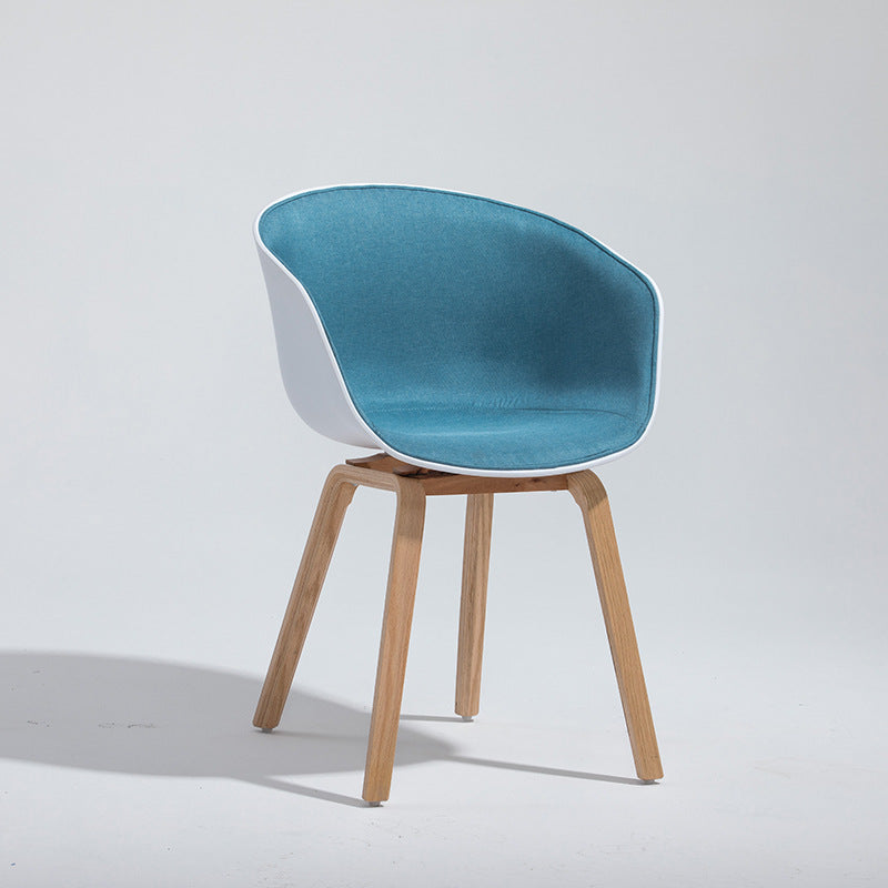 Design minimalista sedia da pranzo in plastica in plastica sedia da pranzo solido