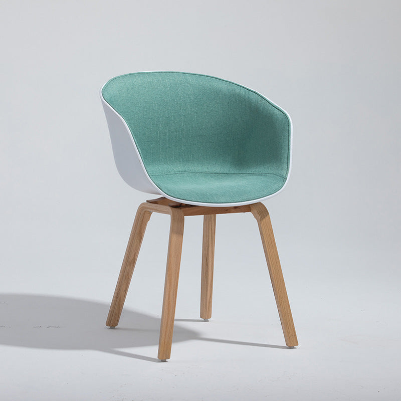 Design minimalista sedia da pranzo in plastica in plastica sedia da pranzo solido