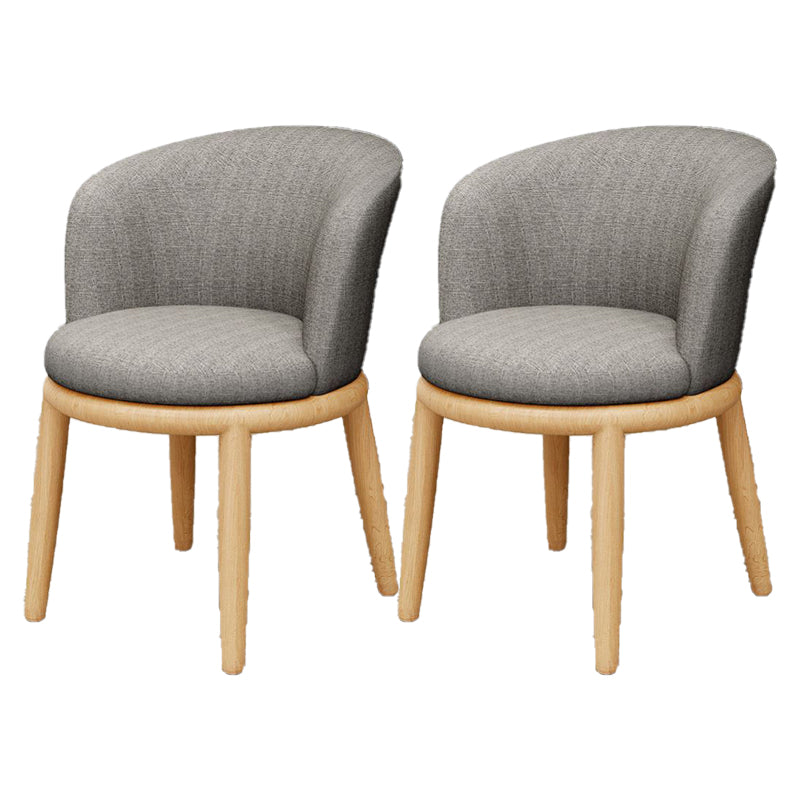 Silla de comedor moderna de metal, sillas de comedor tapizadas sin brazos para uso en restaurantes