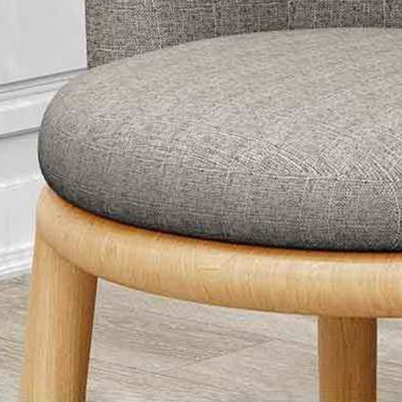 Silla de comedor moderna de metal, sillas de comedor tapizadas sin brazos para uso en restaurantes