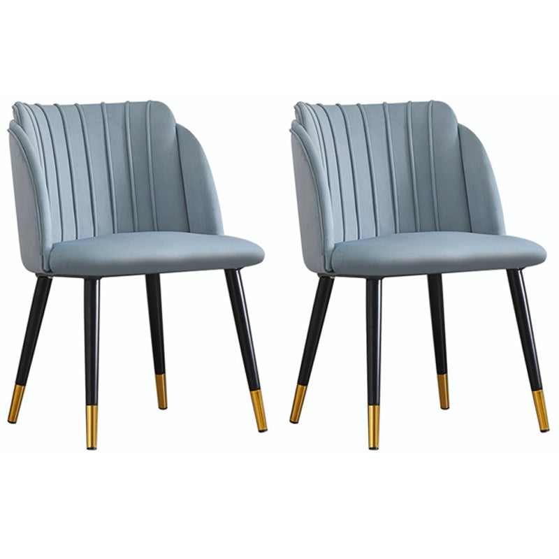 Silla lateral tapizada escandinava del hotel Parsons Silla de comedor con acabado mate