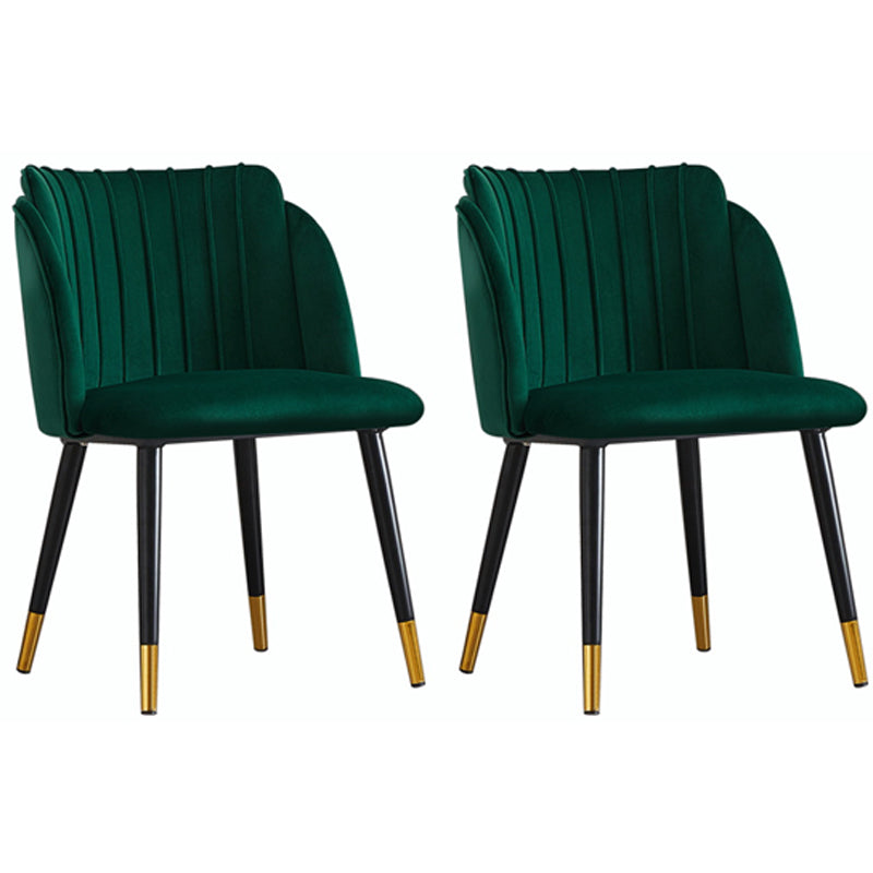 Silla lateral tapizada escandinava del hotel Parsons Silla de comedor con acabado mate