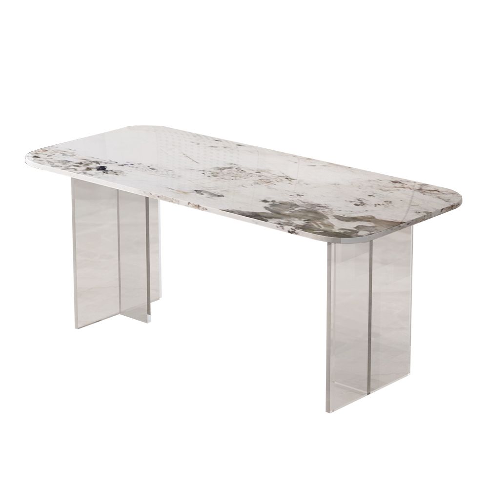 1/2/5/7 Pieces Modern Dining Set with Rectangle Table and Red Chairs Dinette Set