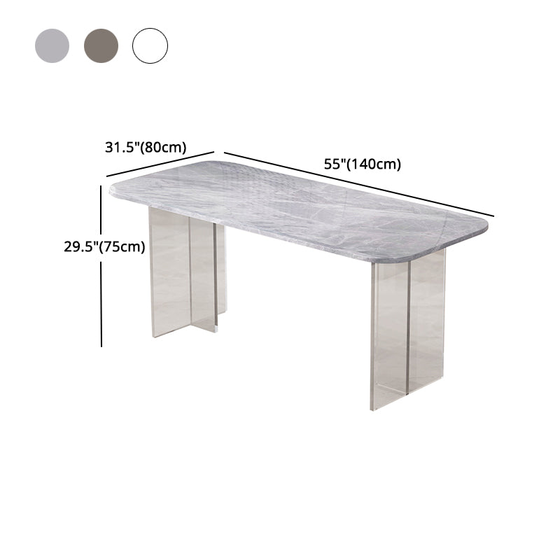 1/2/5/7 Pieces Modern Dining Set with Rectangle Table and Red Chairs Dinette Set