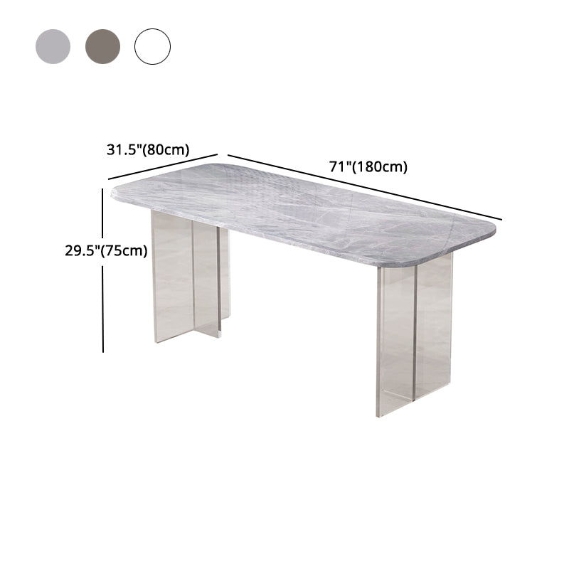 1/2/5/7 Pieces Modern Dining Set with Rectangle Table and Red Chairs Dinette Set