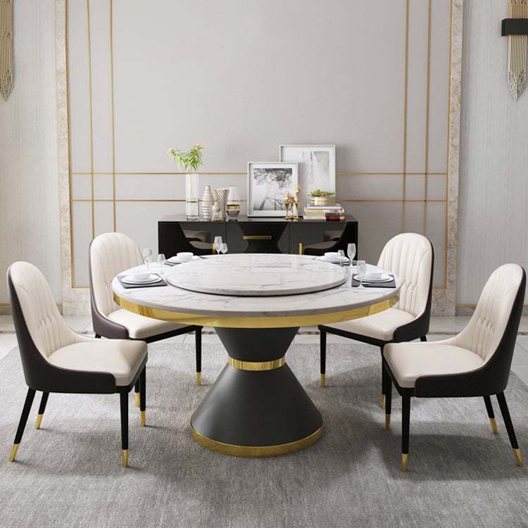 Glam 1/4/5/7/9 Pieces Dining Set Sintered Stone Dining Table Set for Home Use