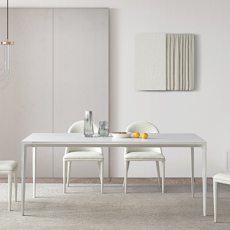 Contemporary 1/4/5/7 Pieces Dining Set Sintered Stone Dinette Furniture for Home Use