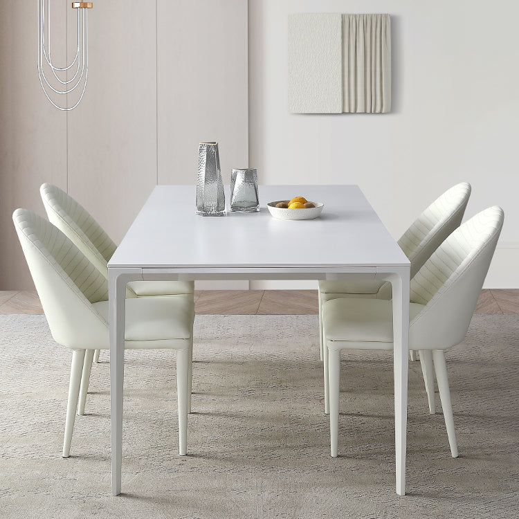 Contemporary 1/4/5/7 Pieces Dining Set Sintered Stone Dinette Furniture for Home Use