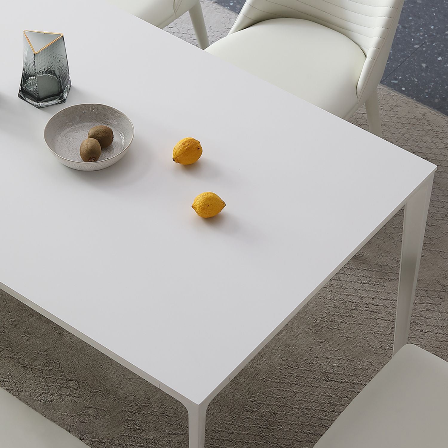 Contemporary 1/4/5/7 Pieces Dining Set Sintered Stone Dinette Furniture for Home Use