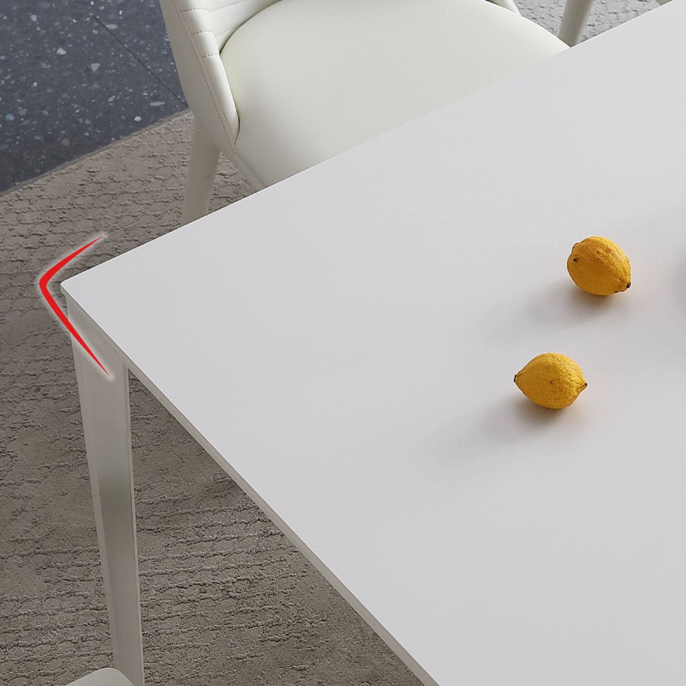 Contemporary 1/4/5/7 Pieces Dining Set Sintered Stone Dinette Furniture for Home Use