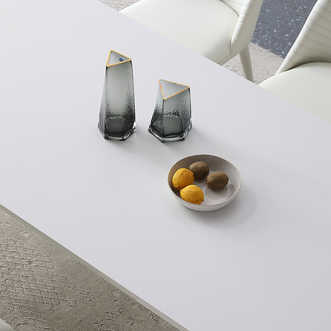 Contemporary 1/4/5/7 Pieces Dining Set Sintered Stone Dinette Furniture for Home Use