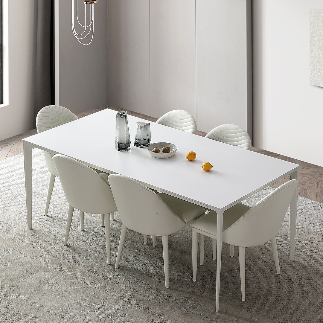 Contemporary 1/4/5/7 Pieces Dining Set Sintered Stone Dinette Furniture for Home Use