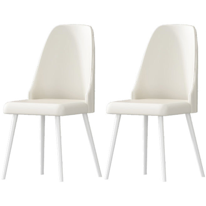 Modern 1/2/5/7 Pieces Rectangle Dining Set Sintered Stone Top Table with Leather Chairs