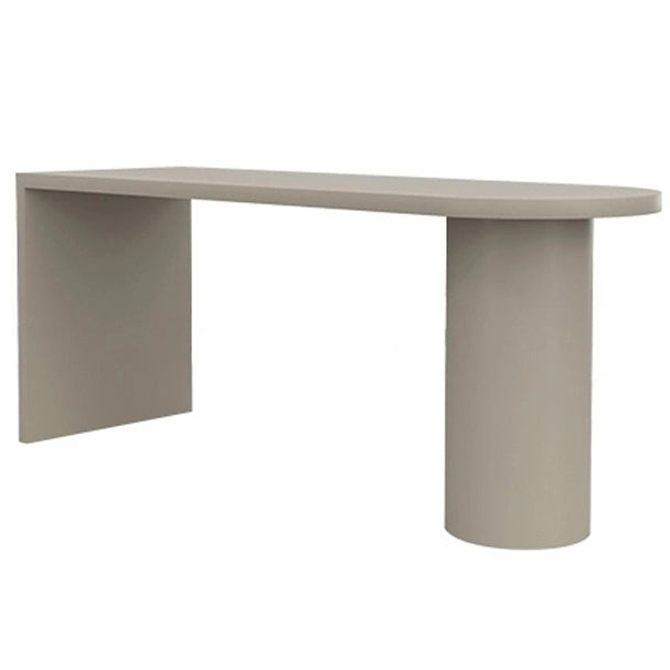 Modern Solid Wood Specialty Bar Table Double Pedestal Bistro Table for Kitchen