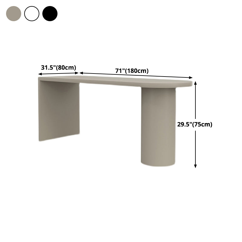 Solid Wood Modern Free Form Dining Table Pine Wood Top Table for Dining Room