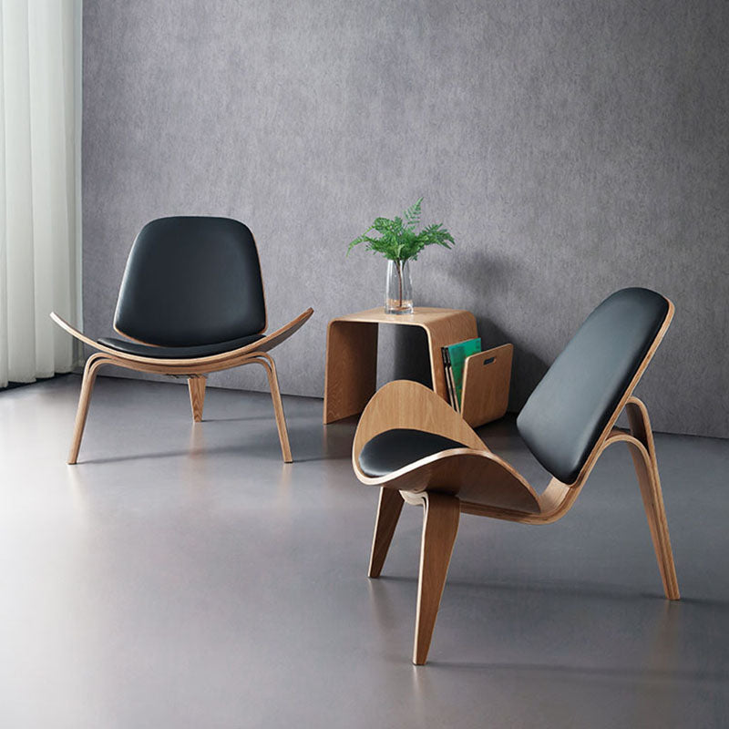 Sedia da pranzo in legno in stile contemporaneo cucina da pranzo laterale senza braccio