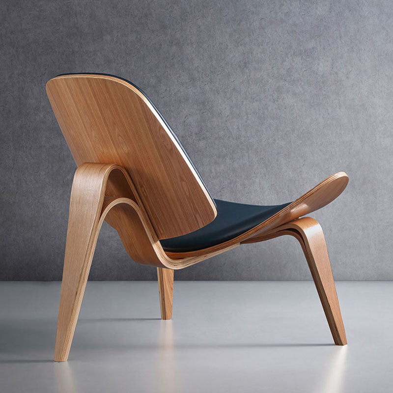 Sedia da pranzo in legno in stile contemporaneo cucina da pranzo laterale senza braccio