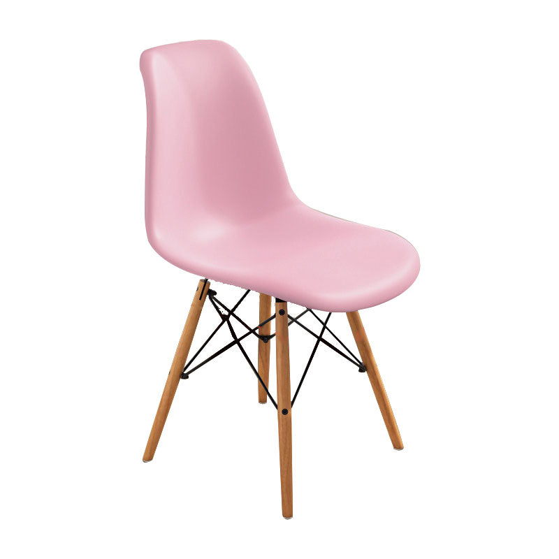 Sedia laterale per interni in legno moderno contemporaneo.
