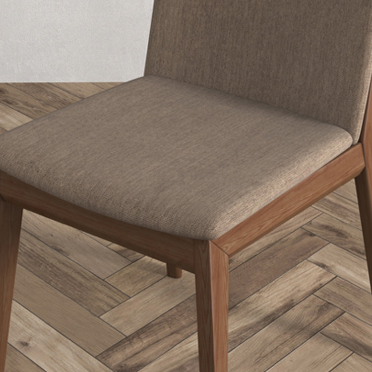 Sillas de comedor de estilo moderno, cocina, comedor, silla lateral sin brazos de madera