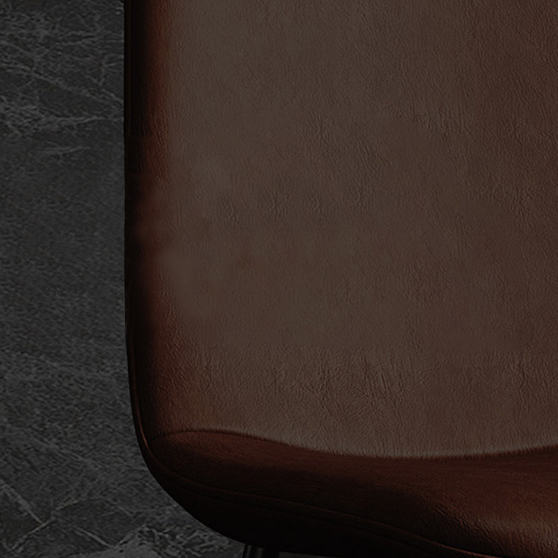 Silla lateral casera tapizada escandinava Wingback Silla de comedor con acabado mate