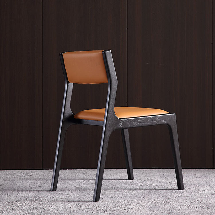 Estilo moderno que cena la cocina de las sillas de madera que cena la silla lateral sin brazos