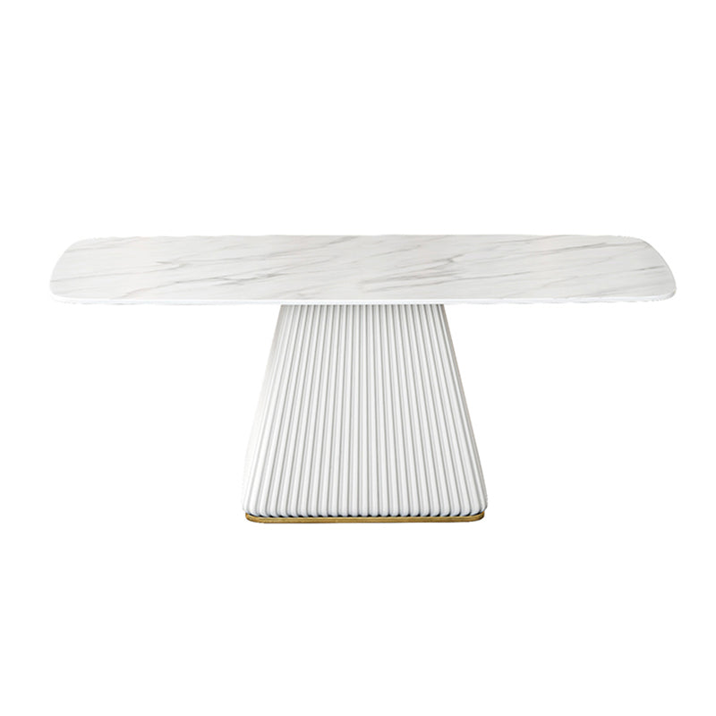 Glam 1/2/5/7 Pieces Dining Set Sintered Stone Dining Furniture for Home Use