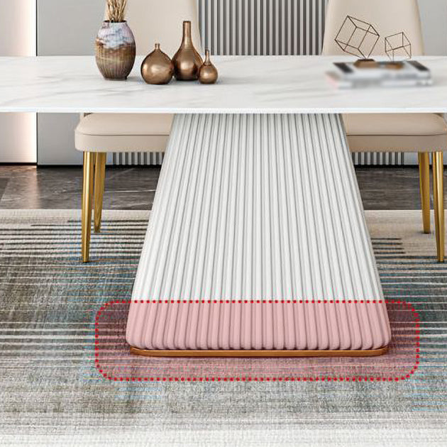 Nordic 1/2/5/7 Pieces Rectangle Dining Set Sintered Stone Dining Table Set