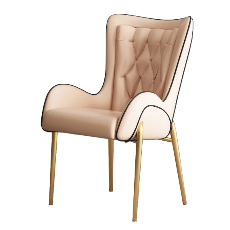 1/3/4/5 Pcs Metal Scandinavian Dining Room Set with Round Table Dinette Set