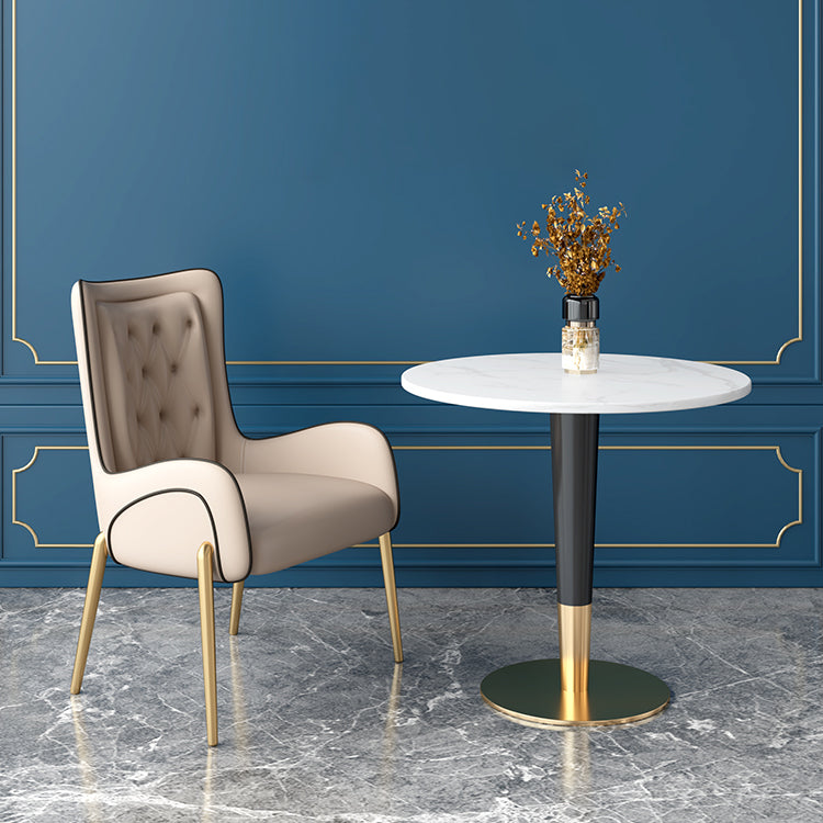 Glam 1/2 Pieces Dining Set Sintered Stone Dining Furniture for Home Use