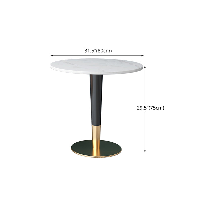 Glam 1/2 Pieces Dining Set Sintered Stone Dining Furniture for Home Use