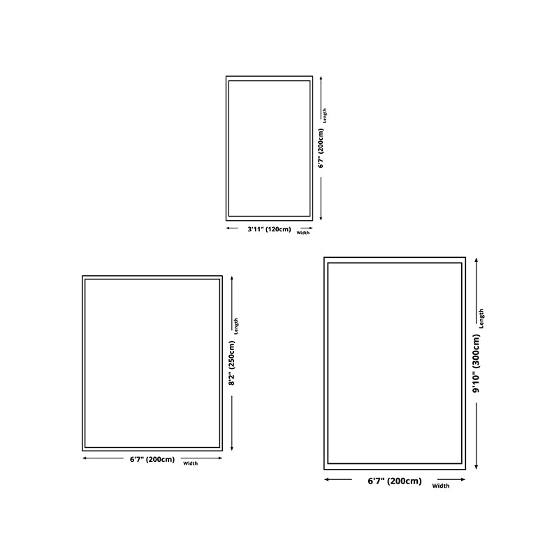 Gray Casual Rug Polyester Leaves Rug Stain Resistant Rug for Lving Room