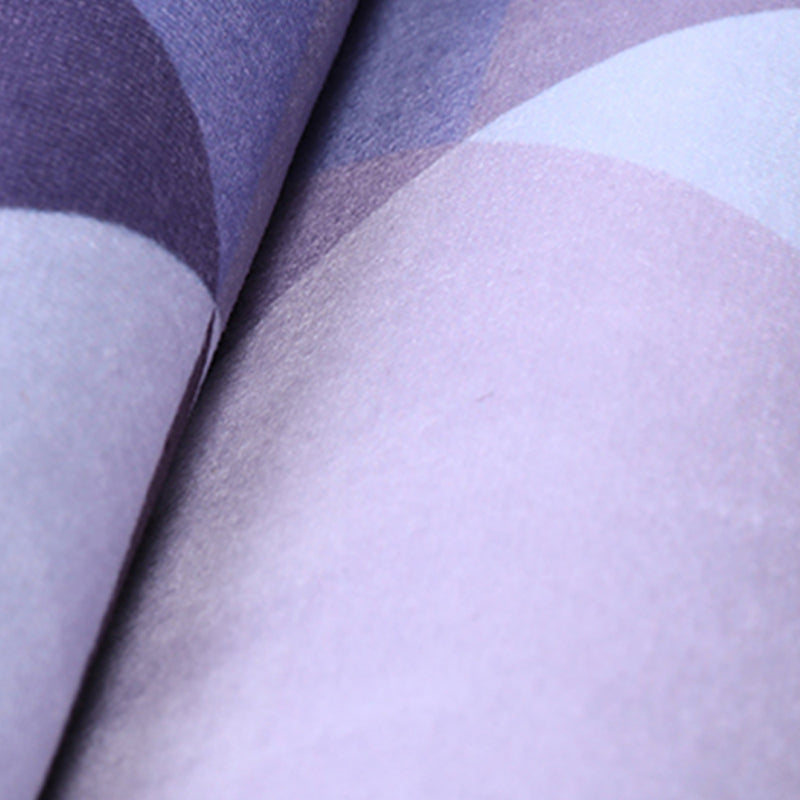 Dark Green Botanical Rug Polyester Modern Rug Stain Resistant Rug for Living Room