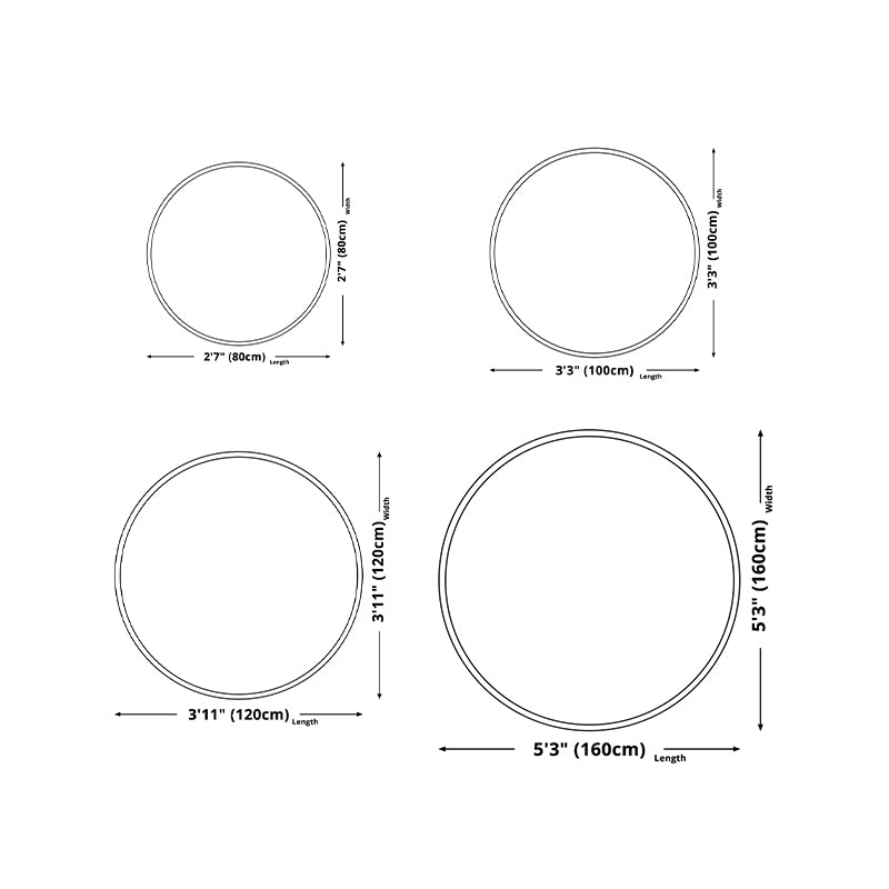 Traditionele stijl ronde vloerkleed vloerkleed vlekbestendig vloerkleed voor woningdecoratie