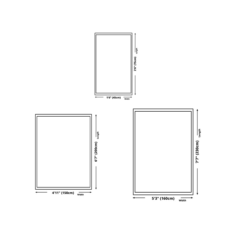 Morocco Style Indoor Carpet Printing Pattern Rug Polyester Carpet for Living Room