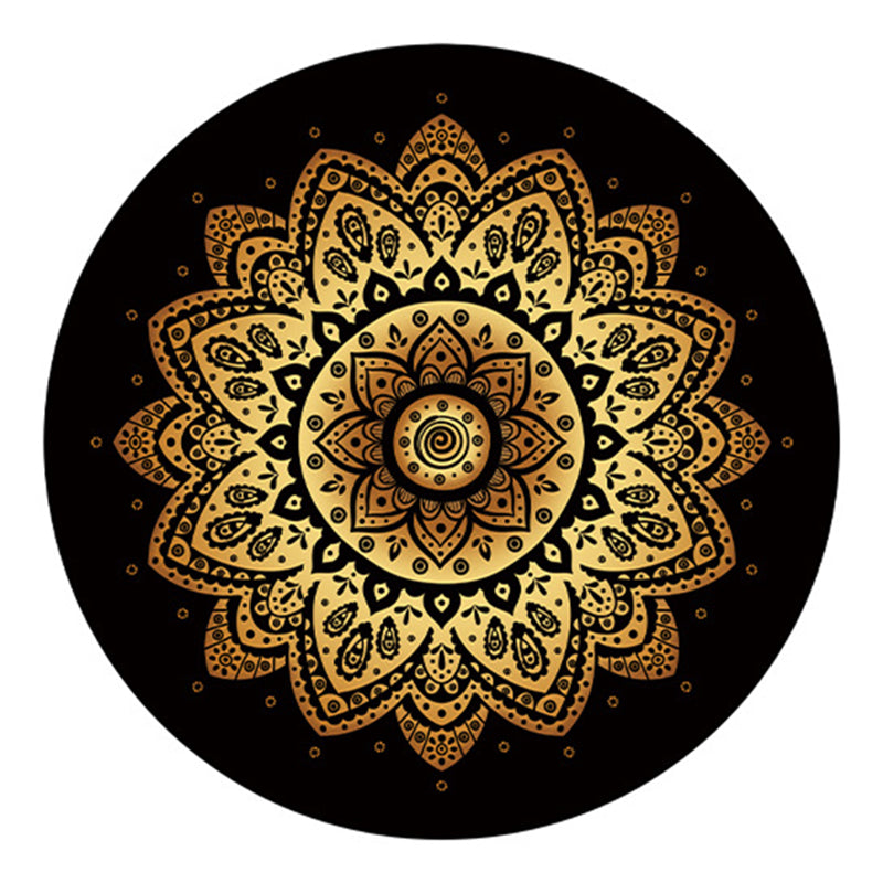 Vintage Teppich Polyester Grafik Teppich Färbung widerstandsfähiger Teppich für Wohnkultur