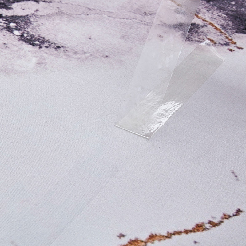 Farbblock Teppich Polyester Fläche Teppich Flecken widerstandsfähiger Teppich für Wohnzimmerdekoration