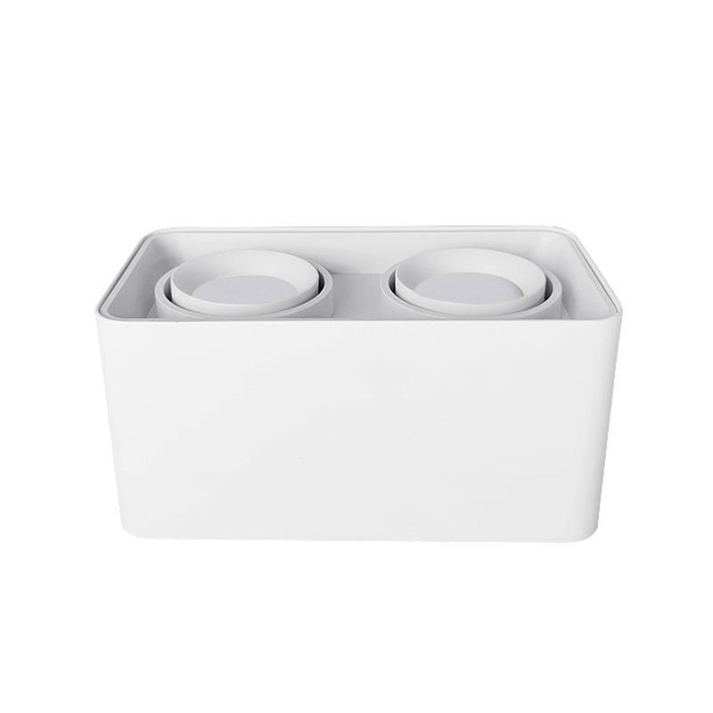 Plafonnier LED en forme de géométrie, montage encastré en aluminium, Style moderne et Simple, pour salon et chambre à coucher
