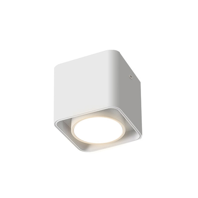 Plafonnier LED en forme de géométrie, montage encastré en aluminium, Style moderne et Simple, pour salon et chambre à coucher