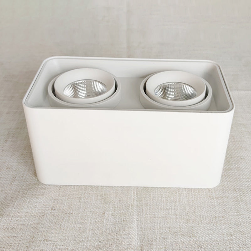 Plafonnier LED en forme de géométrie, montage encastré en aluminium, Style moderne et Simple, pour salon et chambre à coucher