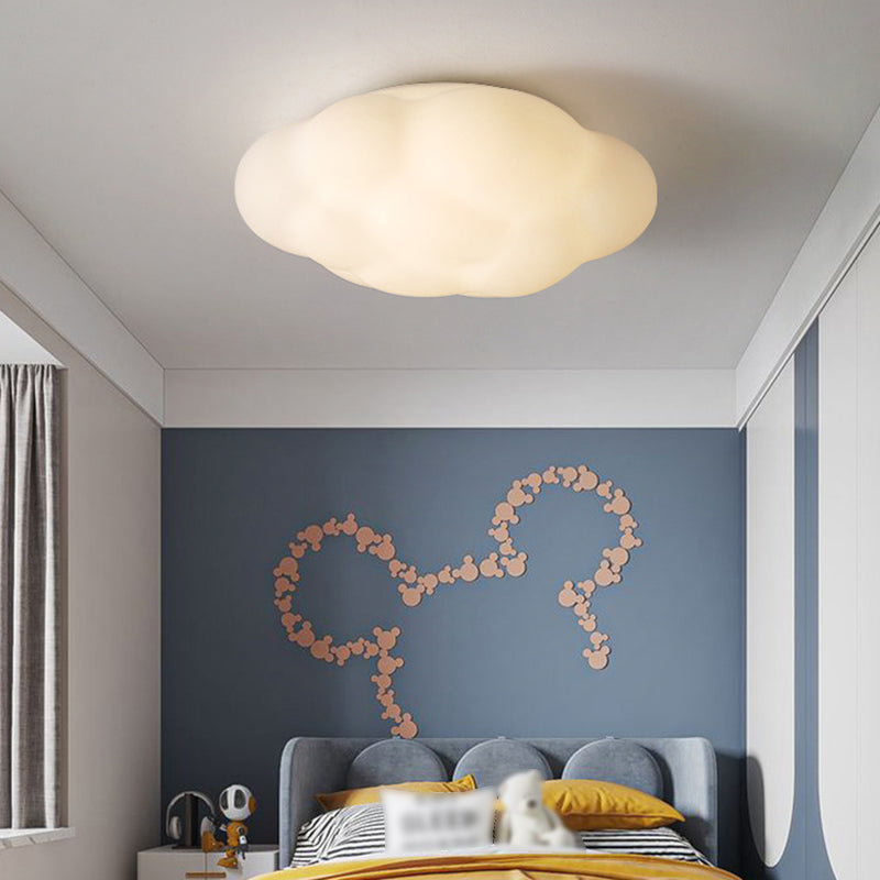 Lampada da incasso contemporanea in plastica, luci da incasso in bianco per camera da letto