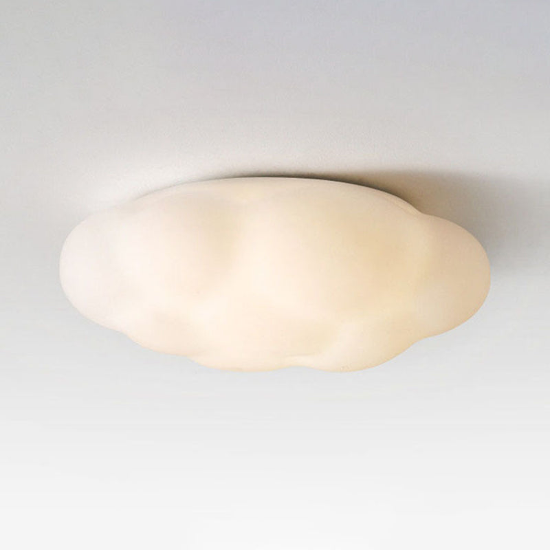 Lampada da incasso contemporanea in plastica, luci da incasso in bianco per camera da letto