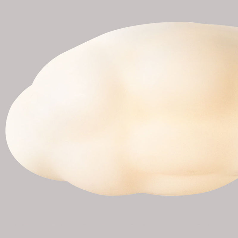 Lampada da incasso contemporanea in plastica, luci da incasso in bianco per camera da letto